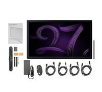 Tableta Wacom Cintiq Pro 27 sin soporte (resolución 4K, 26,9 pulgadas, compatibilidad con HDR Gamma, Pantone Validated, 99.% de Adobe RGB, nuevo lápiz Wacom Pro Pen 3, función multitáctil), Black