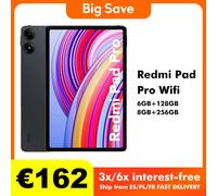 Tableta Xiaomi Redmi Pad Pro 12,1" Wi-Fi 6GB/128GB 8GB/256GB Versión Global Ocean Blue