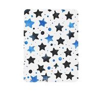 Tabletas cuadradas de aromaterapia con aroma a lavanda para coche, tarjetas perfumadas impresas con estrella negra, ambientadores para armario, cajones de coche y decoración del hogar
