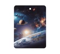 Tabletas cuadradas de aromaterapia con aroma a lavanda para coche, universo, galaxia, espacio exterior, tarjetas perfumadas, ambientadores de coche para armario, cajones de coche y decoración del