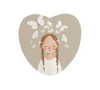 Tabletas de aromaterapia con forma de corazón para coche, patrón de trenza larga, tarjetas perfumadas, ambientadores de coche para armario, cajones de coche y decoración del hogar