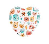 Tabletas de aromaterapia en forma de corazón para coche, burbujas de discurso y símbolos, tarjetas perfumadas, ambientadores de coche para armario, cajones de coche y decoración del hogar
