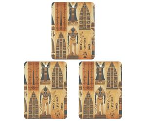 Tabletas de aromaterapia para coche, serie de la tribu del antiguo Egipto, impresas, para colgar, ambientadores automotrices Freshie