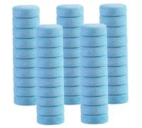 Tabletas de lavado de parabrisas 50 piezas de automóvil Concentrado de fluido de lavado de parabrisas, tabletas de fluido efervescente para una limpieza efectiva de ventana, cocina, vidrio de au