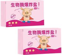 Tabletas de limpieza de bioenzimas multifuncionales Potente quitamanchas Enzima biológica activa Tabletas de lavado Limpiador Disolver tabletas concentradas Limpiador multiuso Tabletas de sal