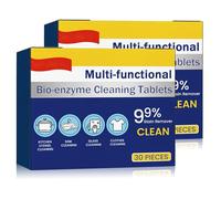 Tabletas de limpieza multifuncionales bio-enzimáticas, agente de limpieza multifuncional, polvo de limpieza multiusos de cocina, pastillas de lavado para ropa, sal explosiva bioenzimática, para ropa,
