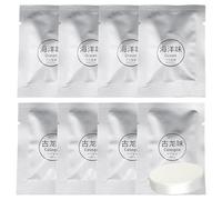 Tabletas de perfume de coche - Recargas de clip para rejilla de ventilación, 8 perfumes de larga duración, ambientadores automotrices, aromaterapia, hogar, oficina, coche, camión, SUV, difusor dee