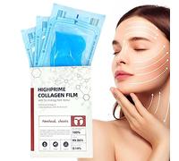 Tabletas De Relleno De Colágeno Hidrolizado, Colágeno Hidrolizado para Fusión, Mascarillas Faciales Solubles, Película Soluble para el Cuidado la Piel Que se derrite, Parches En La Frente Y Mejillas