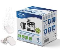 Tabletas descalcificadoras grandes de 16 g para cafetera y tetera, compatible con Tassimo Bosch Senseo Nespresso (50)