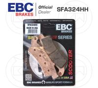 Tabletas Freno Delantero EBC Sinter 324HH Para Aprilia Scarabeo 125 2008-2010