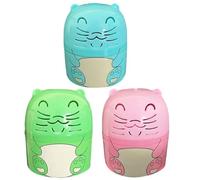 Tabletas limpiadoras de inodoro, paquete de 3 con aromas frescos, lindos limpiadores de inodoros para baño, suministros de limpieza de larga duración, limpiadores de tazones, tabletas de baño para su