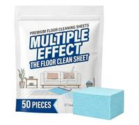 Tabletas limpiadoras de suelos para fregado,50 Unidades Solución de Brillado Duradero para,Restaurador de Brillo Soluble en Agua | para Comedor Dormitorio Cocina Hogar Oficina Hotel