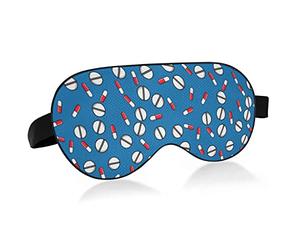 Tabletas Píldoras Cápsulas Bird Eye Fabric Sleep Mask, Blindfold, Super Smooth Eye Mask