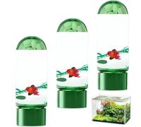 Tabletas purificadoras de Agua para acuarios, 3 Botellas de YODO Apto para Peces para el Mantenimiento del Tanque