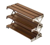 Tabletop Desk Shelf Rack Storage Stand - Multi-Tier Desktop Organizer for O