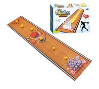 Tabletop Game Set - Multi-Player Sport Playing, Tabletop Bowling Game Set For Teens Friends Kids Classmates Living Room Dorm Apartment Party Classroom