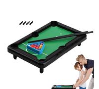 Tabletop Mini Pool - Juego de billar en miniatura, mesa de billar plegable, piscina de viaje, arcades | Portátil y atractivo juego de mesa familiar al aire libre, juego de interior para niños y