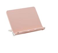 Tabletop Reading Stand Desktop Support Bookshelf Book Holder Multi Functional For Sitting Posture para lectura(Pink)