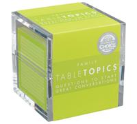 TableTopics Familia - 135 tarjetas para iniciar conversaciones y juegos durante la comida. Construyendo relaciones y v nculos entre padres e hijo