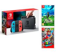 Tablets N azul Rouge/Bleu Néon Super Mario Odyssey + Zelda