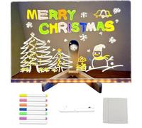 Tablette Lumineuse Wondiko - Tableta de Dibujo LED para Niños, Juguete Educativo Sin Pantalla para Alejar del Móvil, Fomenta la Creatividad y la Imaginación (7.87 * 11.81IN)