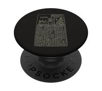Tablilla de Shamash Sun God Babilonia Cosmología PopSockets PopGrip Adhesivo