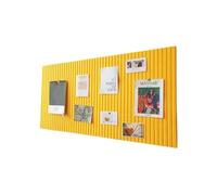 Tablón de anuncios con percepción de línea vertical flexible, capacidad para 6 fotos, herramientas de denegación, instalación, cubierta para hogar, Panel de percepción pegajoso de identidad