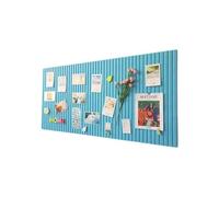 Tablón de anuncios con percepción de línea vertical flexible, capacidad para 6 fotos, herramientas de denegación, instalación, cubierta para hogar, Panel de percepción pegajoso de identidad