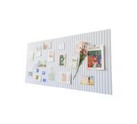 Tablón de anuncios con percepción de línea vertical flexible, capacidad para 6 fotos, herramientas de denegación, instalación, cubierta para hogar, Panel de percepción pegajoso de identidad