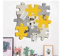 Tablón de anuncios de fieltro de corcho, juego de rompecabezas de pared con forma de pin de Eva Board autoadhesivo para guardar fotos, notas de dibujo, coloridas espuma, decoración de pared