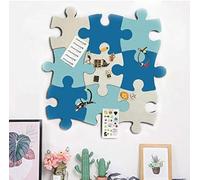Tablón de anuncios de fieltro de corcho, juego de rompecabezas de pared con forma de pin de Eva Board autoadhesivo para guardar fotos, notas de dibujo, coloridas espuma, decoración de pared