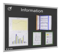 Tablón de anuncios para 18 x DIN A4