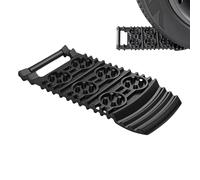 Tablón de fricción - Anti deslizamiento esteras delanteras,Estante de rescate portátil antideslizante para ATV SUV Offroad Vehículo Remolque Nieve y Camión y Tractor