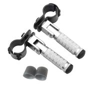 tablones del suelo estribos Para BMW Estriberas Con Abrazadera Para Pedales De Moto Bicicleta(Dark Grey)