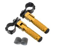 tablones del suelo estribos Para BMW Estriberas Con Abrazadera Para Pedales De Moto Bicicleta(Red)