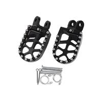 tablones del suelo estribos Para Kawasaki KLX300R KLX300S KLX300SM KLX300 KLX 300R 300S 300SM 300 R Reposapiés Motocicleta Estriberas Pedal(Noir)