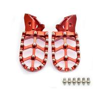 tablones del suelo estribos Para Sur-Ron Para Surron Para Ultra Bee Reposapiés Motocicleta Pedales(Rouge)