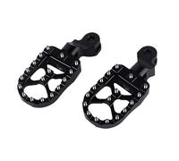 tablones del suelo estribos Para Triumph Para Bonneville T100 T900 Para Trunxon 1200 Para Scrambler 900 Reposapiés Delanteros Motocicleta Estriberas Pedales(Black)