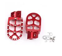 tablones del suelo estribos Para Yamaha YZ80 YZ125 YZ250 YZ490 YZ500 YZ 80 125 250 490 500 Reposapiés Motocicleta Clavijas Pedales(Red)