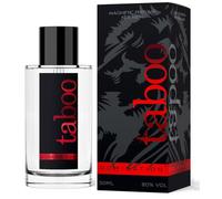 Taboo Domination for Him - Perfume para hombre con efecto feromonas afrodisíaco para hombres, vaporizador para viajes, feromonas, larga duración, 50 ml