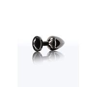 TABOOM BUTT PLUG WITH DIAMOND JEWEL S - NEGRO