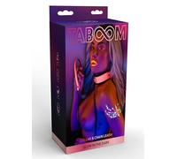 TABOOM Collares marca Collare con guinzaglio Glow in the dark Collar and Chain Leash