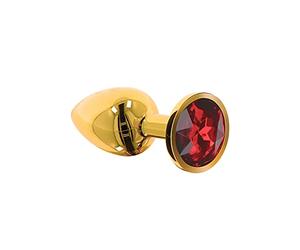 Taboom Plug Anal con Diamond Jewel, Oro, M