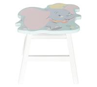 Tabouret en bois bleu et blanc - Dumbo