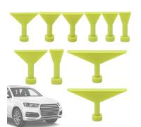 Tabs de fijador de dientes para coches, Tabs de estiramiento de eliminación de jorobo, 10 piezas sin pintura de recogida de reparación de pegamento, Gadgets de mantenimiento de carrocerías para