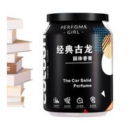 TABSIRAH Ambientador para coche, fragancia sólida de larga duración, de coche con de lata de soda, adornos portátiles de aromaterapia para coche, difusor de aceite para dormitorio