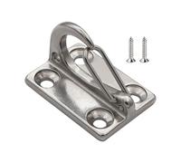 TABSIRAH Canine Hitch - Gancho de pared de acero inoxidable para perro, gancho de amarre montado en la pared, cuerda para perro, colgador a prueba de escape para interiores, exteriores