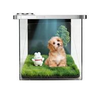 TABSIRAH Casa holográfica para mascotas, recuerdo acrílico, caja de proyección holográfica para perros, gatos, dueños, recuerdos, condolencias, decoración del hogar