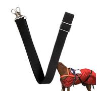 TABSIRAH Correa de repuesto para manta de caballo, cinturón ecuestre de 25.6 a 51.2 pulgadas, correa de repuesto para manta de caballo, para hombres, mujeres, adultos, atletas, principiantes