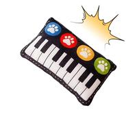 TABSIRAH Juguetes para gatos que hacen ruido, suministros de entrenamiento para gatitos en forma de piano, juguete de ejercicio para gatitos, para amantes de los animales, entrenadores de juego en